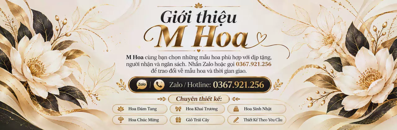 Ảnh bìa Shop hoa tươi Cam Ranh - Tư vấn hoa theo từng dịp